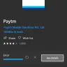 Microsoft - paytm is not installing