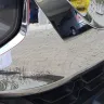 Honda Motor - wrv car front chromium with honda monogram is rusted