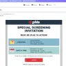 Gofobo - email I received on december 08, 2019 @ 10:22 am, sending me an invite to a "special screening invitation on 12-11-19 @ 7:30 pm - Photo 1