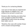 Alibaba - fraud on dispute - Photo 2
