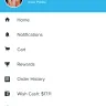 Wish - unblock my account and refund my cash on account