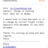 Travelgenio - change of flight - Photo 1