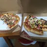 Pizza Hut - pizza size.