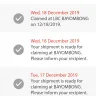 LBC Express - my cop branch collect.. 2 weeks from now, still without a confirmation text receive to me - Photo 1