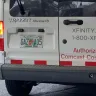 Comcast / Xfinity - Comcast vehicles being used for postmates delivery services