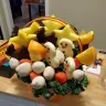 Edible Arrangements - large snowman village