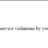 Omegle - banned notice - Photo 1