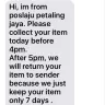 Pos Malaysia - unethical behaviour - Photo 1