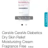 Walgreens - cerave diabetic skin relief
