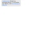 Skynet Worldwide Express - Missed parcel because delivery man did not arrive - Photo 1