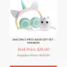 Jill's Steals and Deals - kids headphone 3 piece gift set