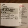 Concentra - wrong medicine - Photo 1