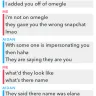 Omegle - impersonation - Photo 1