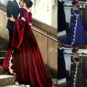 Wish - New chic woman elegant wedding gowns red xxxl