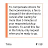 Uber Technologies - Was charged a fee of over $5.34 for driver cancellation - Photo 4