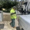 Waste Management [WM] - a garbage truck driver