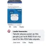 Takealot - An fraud add on takealot facebook page airpods r36 - Photo 2