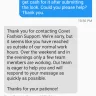 Covet Fashion - Unable to contact customer service