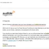 Audible - Audible complaint charges after cancellation
