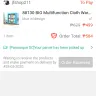 Shopee - I ordered big multifunction cloth wardrobe but I cancelled it because the seller did not respond to my inquiries.