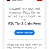 Reward Zone USA - $1000 visa gift card