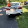 Consumers Energy - Local rep parking on my lawn!