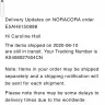 NoraCora - Clothing/shoes order never received