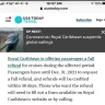 Royal Caribbean Cruises - Cancelled cruise due to covid - refusing to refund money