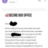 Secure Box Office - Tool tickets