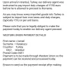 British Airways - Payment request via western union - Photo 1