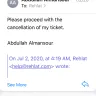 Rehlat - Booking id#2487166. Money refund from rehlat - Photo 1