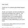 Rehlat - Booking id#2487166. Money refund from rehlat - Photo 2