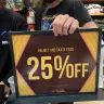 Zumiez - Deceiving sale sign and rude employee