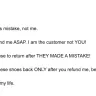 YZShoes - Fake product sent and refusal to issue return/refund - Photo 2