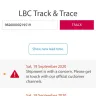 LBC Express - "Shipment is with a concern..."