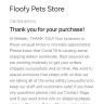 Floofy Pets Store - Pet backpack