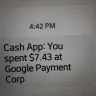 Pandora - Google pandora 10/06/2020 it made a unauthorised transaction of $7.43 I didn't authorize it. And I don't recall using or opening pandora.