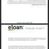 eLoan - Loan possed as eloan