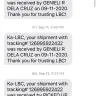 LBC Express - Annoying sms notifications