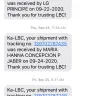 LBC Express - Annoying sms notifications