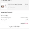 GearBest - XF808 wireless digital video baby monitor night vision temperature sensor - Photo 2
