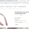 eSureBuy.com - LG hbs-920 tone infinim bluetooth stereo headset (rose gold)