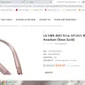 eSureBuy.com - LG hbs-920 tone infinim bluetooth stereo headset (rose gold) - Photo 2