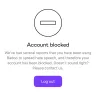 Badoo - I am complaining about my blocked account