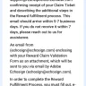 Reward Zone USA - 100$ pizza hut gift card and 2,500 pokémon coins - Photo 1