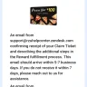 Reward Zone USA - 100$ pizza hut gift card and 2,500 pokémon coins - Photo 2