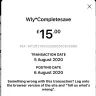 Complete Savings / Complete Save - Unauthorised debits from my account - Photo 1