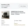 Overstock.com - Wampat black farmhouse wood tv stand for 75 inch flat screen-73 inches