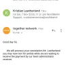 Together Networks - Promised refund of $2250 Australian, still waiting and they won't answer my emails