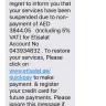 Etisalat - Elife account - continue charges